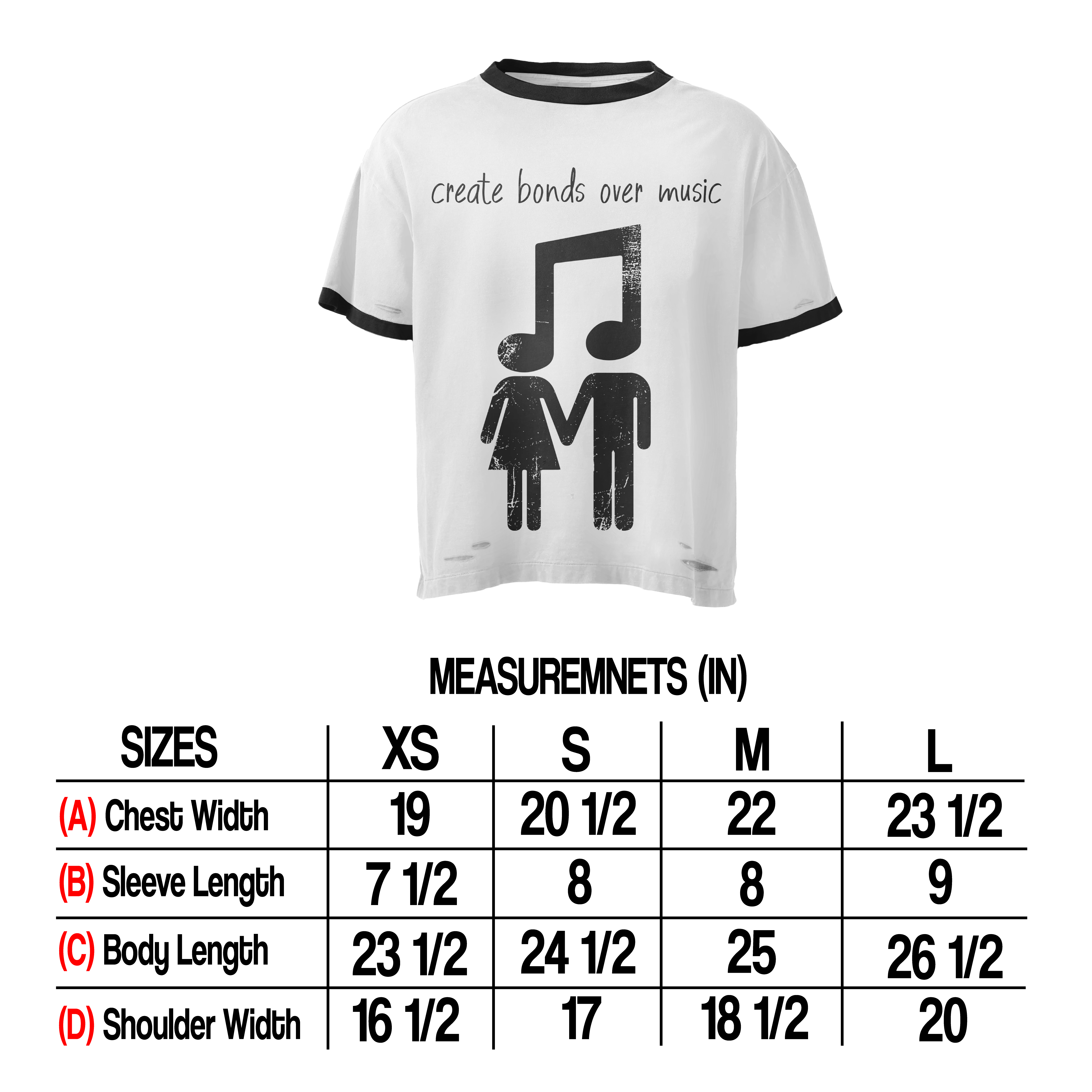 "Music" Tee