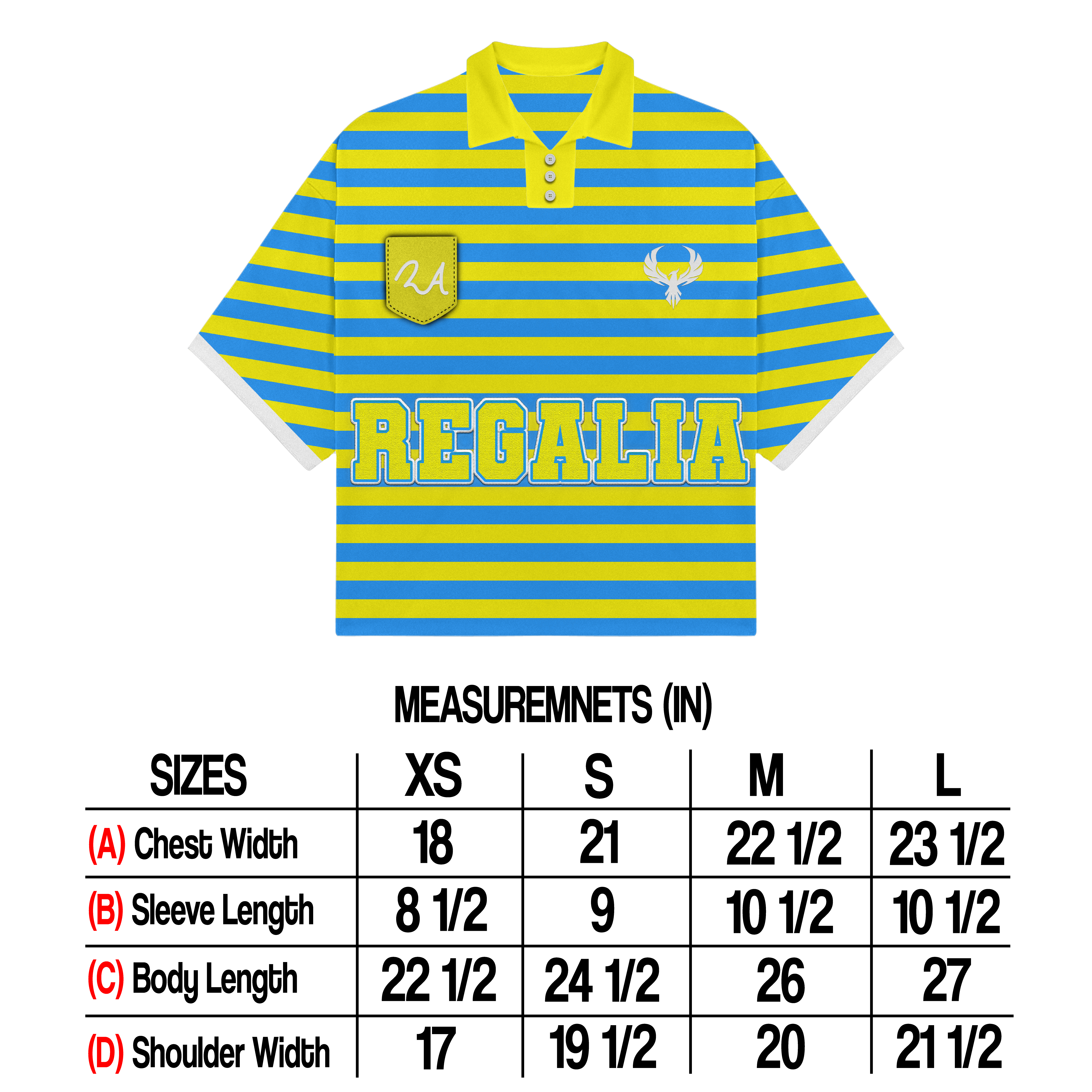 "Sport 87" Polo Yellow-Blue