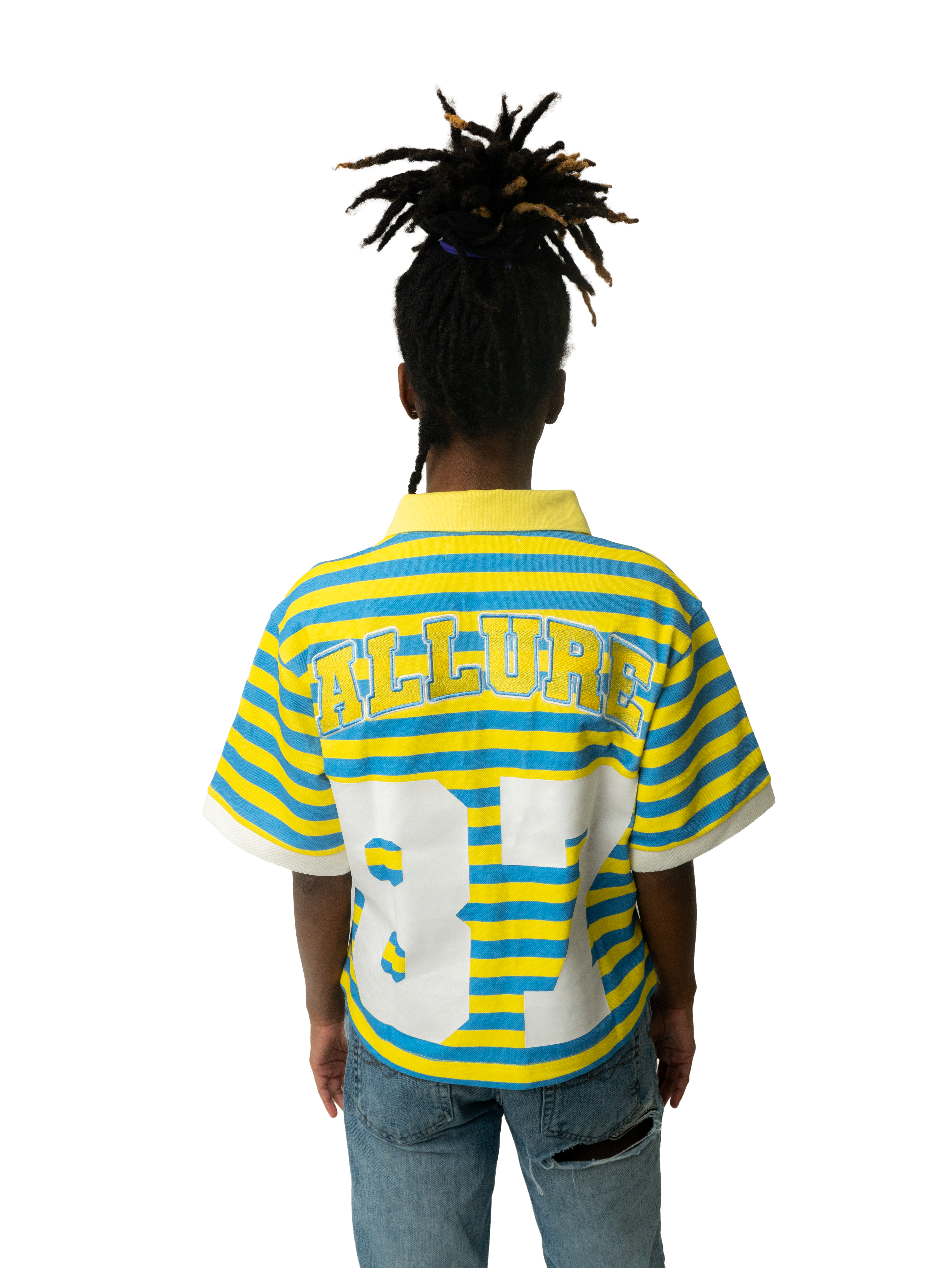 "Sport 87" Polo Yellow-Blue